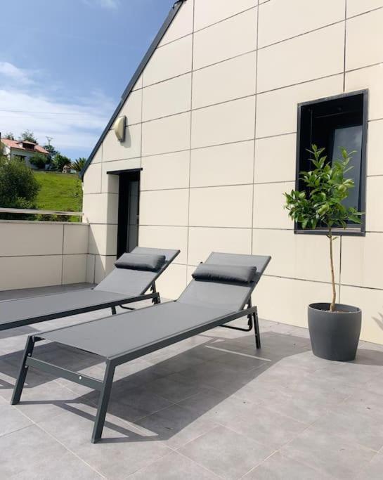 Atico Con Esplendida Terraza Apartment Comillas Ngoại thất bức ảnh
