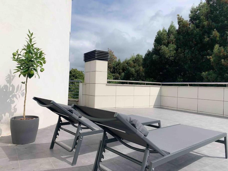 Atico Con Esplendida Terraza Apartment Comillas Ngoại thất bức ảnh